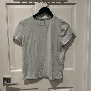size women’s large blue shirt